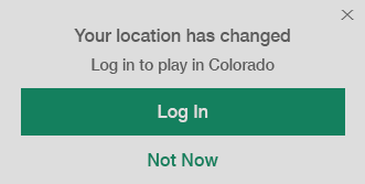 Out of State Pop-Up